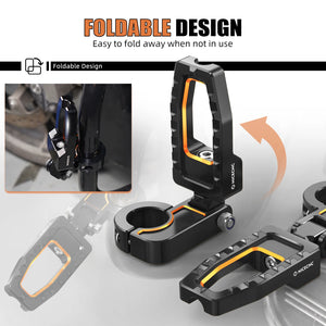 Repose-pieds pare-carter NICECNC pour Harley-Davidson Street Glide FLHX et Road King FLHR – photo 3/9