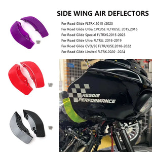 Déflecteur d'air de phare style ST, plusieurs coloris - Harley-Davidson Road Glide 2015-2023 – photo 1/14