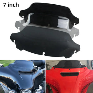 Pare-brise haut de carénage transparent pour Harley Touring - vue 1