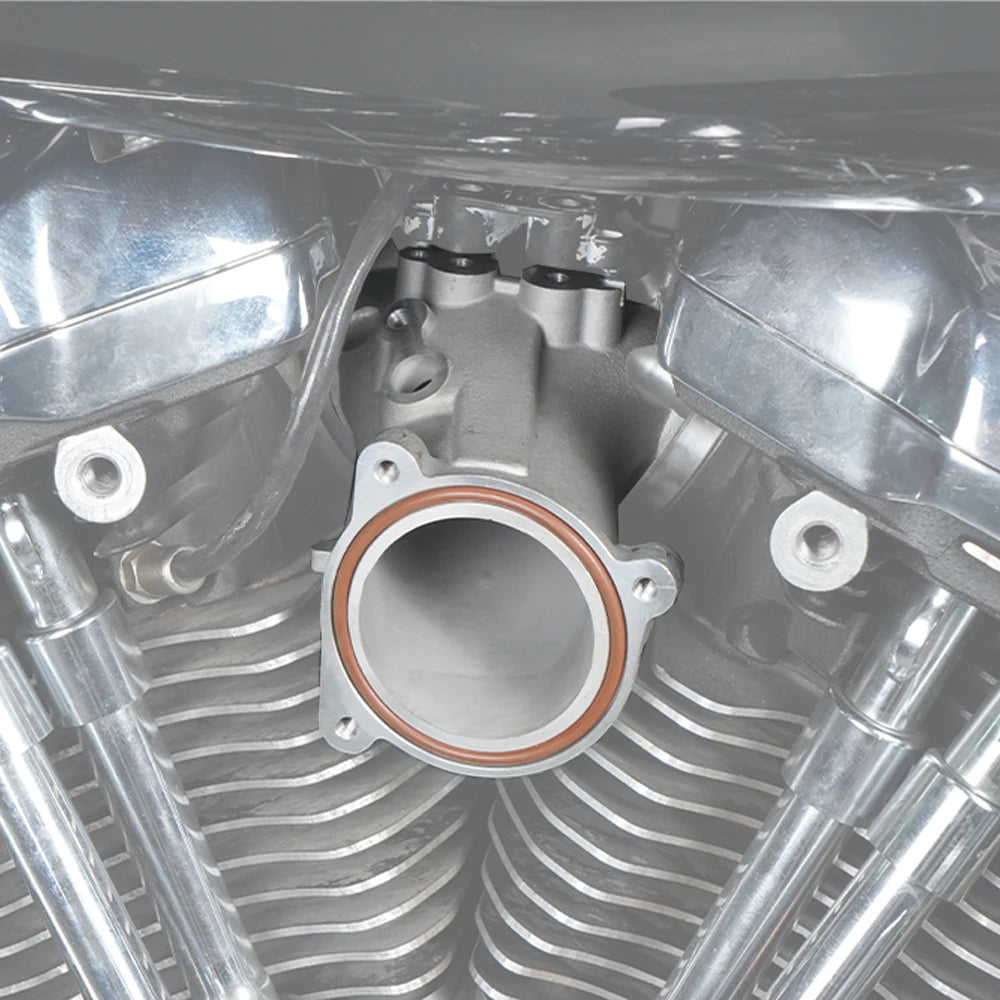 Collecteur d'admission CNC pour moteur Harley-Davidson M8 - Road King, Street Glide, Road Glide, Ultra Limited (2017-2023)