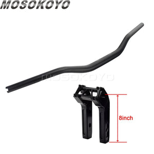 Risers pullback et guidon pour Harley Dyna Sportster Softail - vue 7