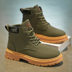 Bottines motard mixte beige - vue de détail