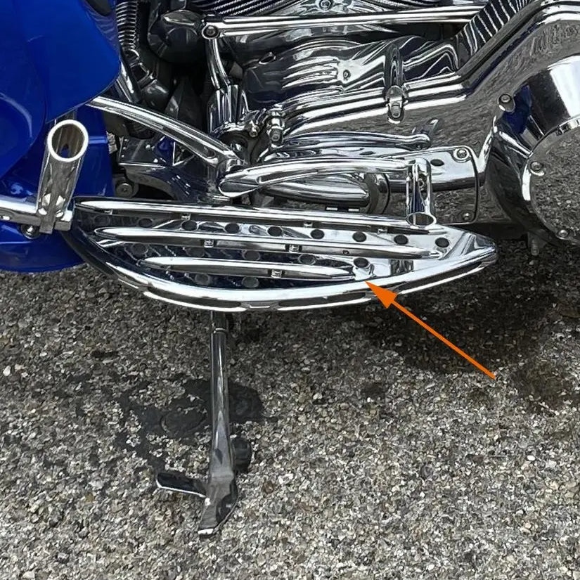Kit complet planchers, repose-pieds, levier de sélecteur, cale-pieds passager et pédale de frein pour Harley-Davidson Softail (2000-2017) et Touring (1997-2007) – photo 2/10