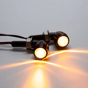 Mini clignotants LED bullet pour Harley Dyna Softail Sportster - vue 6