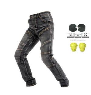 Pantalon Moto Renforcé 4 Genouillères Homme - vue 3