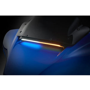 Feu de grille de pare-brise LED avec veilleuse et clignotant pour Harley Touring CVO Electra/Street Glide Ultra - vue 2