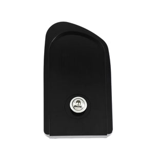 Cache de pédale de frein en aluminium anodisé noir pour Harley-Davidson - vue 5