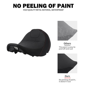 Selle solo conducteur noire pour Harley-Davidson Touring CVO - vue 3