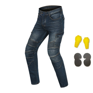 Pantalon moto homme anti-chute façon jean - vue 27
