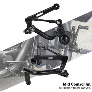 Kit de commandes centrales noir pour moto Harley-Davidson - vue 7