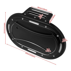 Couvercle de boîte à air ovale pour Harley M8 Touring Softail - vue 6