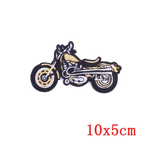 Écusson brodé biker/punk thermocollant - vue 28
