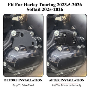 Cache de capteur de position de vitesse noir en aluminium pour Harley-Davidson - vue 2