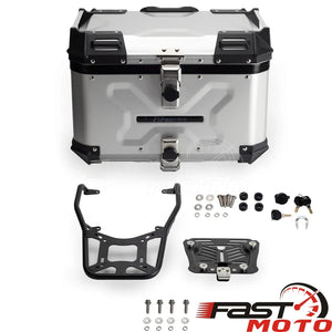Top case et sacoches latérales en aluminium noir pour Harley Pan America - vue 11