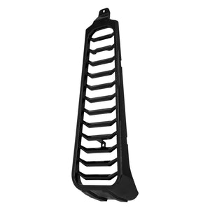 Spoiler menton avant noir brillant pour moto Harley Softail - vue 2