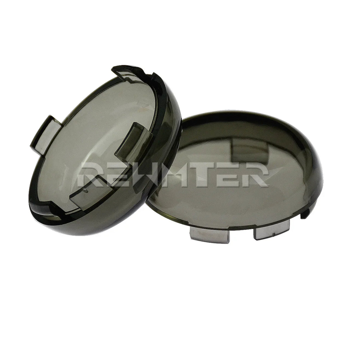 Cache de clignotant moto fumé pour Harley-Davidson - vue 2