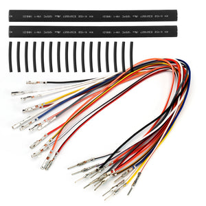 Kit de Rallonge de Faisceau Électrique pour Guidon Surélevé (12/14/16 pouces) - Harley-Davidson Sportster, Dyna et Softail 2007-2013 – photo 1/8