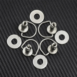 Kit de Fixations Chromées pour Sacoches Rigides Harley (4 pièces) - vue 5