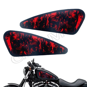 Autocollant décoratif drapeau sur réservoir de Harley Sportster - vue 23