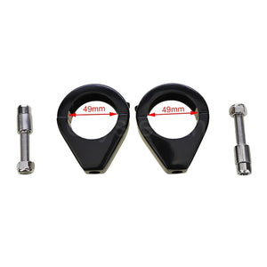 Colliers de fourche pour clignotants pour Harley Sportster Dyna Softail - vue 5