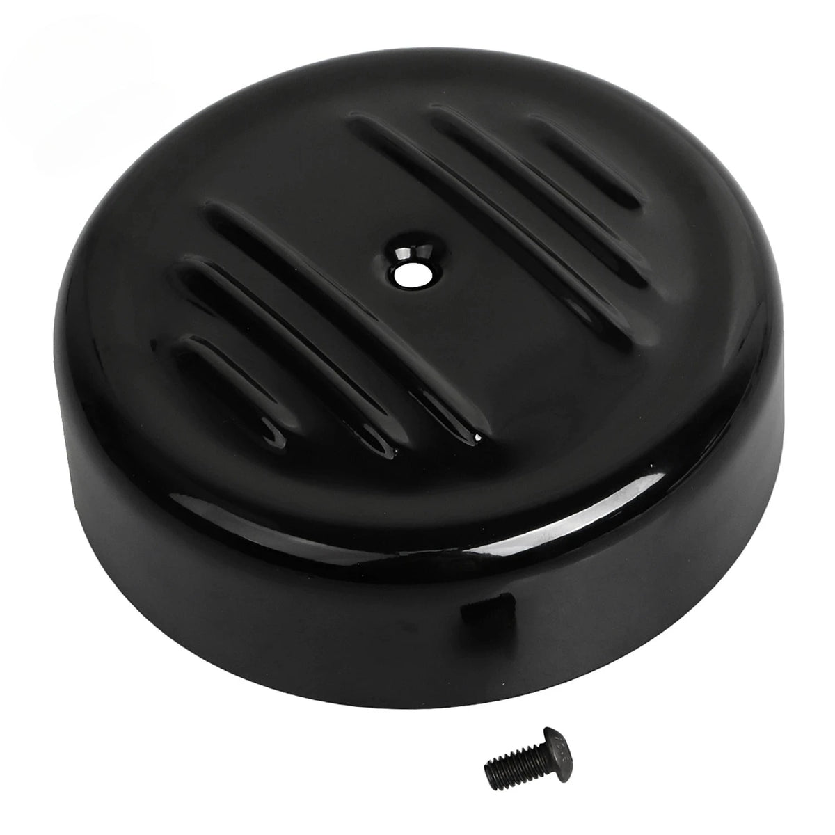 Couvercle de filtre à air 7 pouces noir pour Harley Touring Softail Dyna - vue 2
