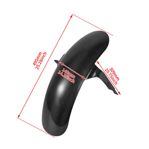 Garde-boue avant en fibre de carbone pour Harley-Davidson Softail - vue 6