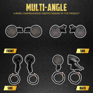 Clignotants avant LED style bullet 12V, 3 fils - Harley Touring Road Glide FLTRX 2015 et + – photo 3/7