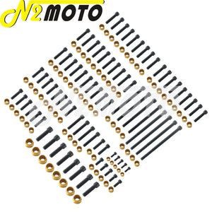 Kit de boulons et caches colorés pour moteur Harley M8 - vue 10