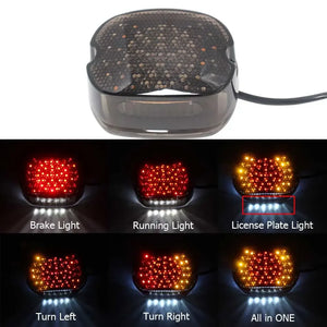 Feu arrière LED tout-en-un pour Harley Touring Softail Dyna Sportster - vue 6