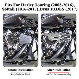 Filtre à air CNC en aluminium pour moteur Harley-Davidson - vue 2