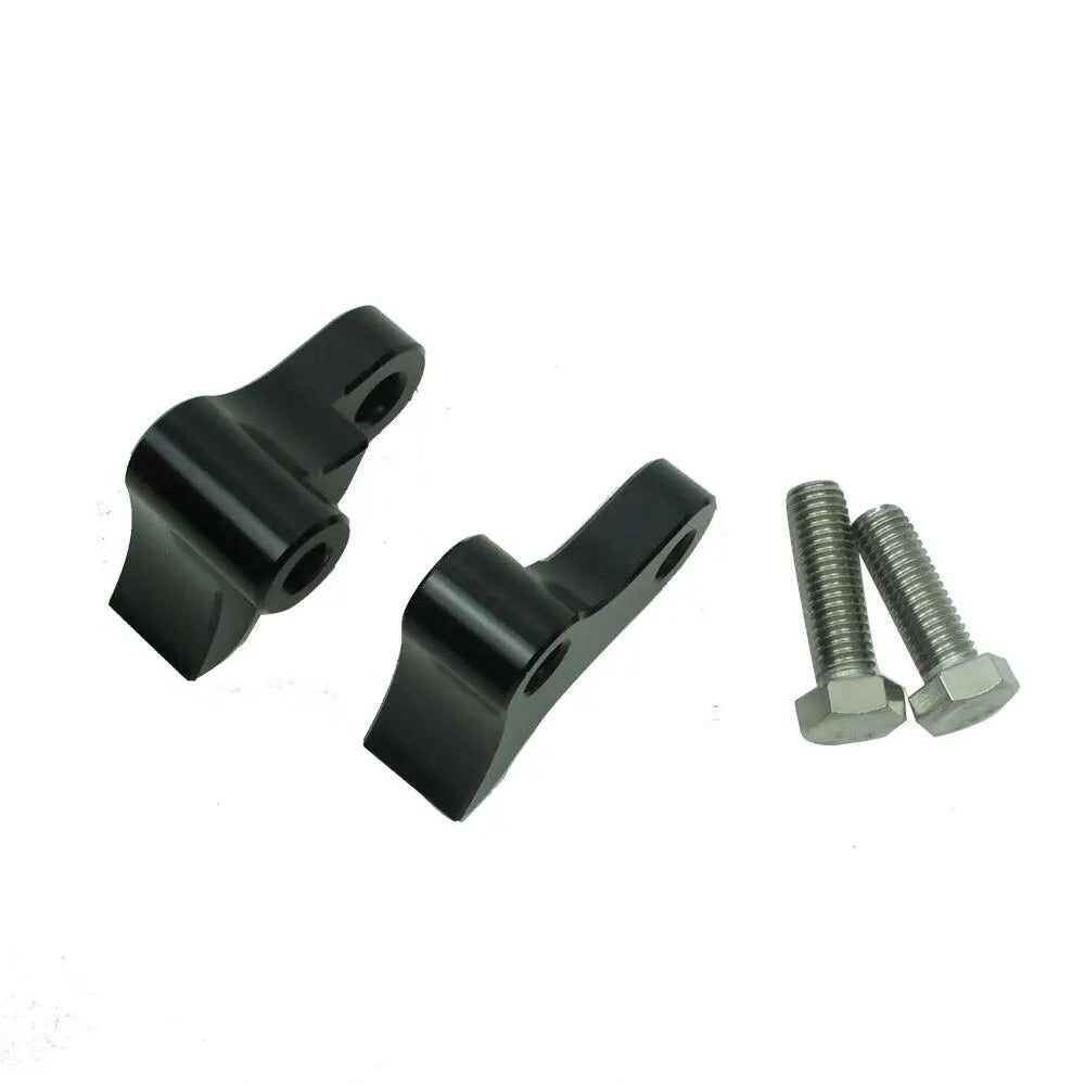 Kit de support de rabaissement d'amortisseur arrière noir pour Harley-Davidson Dyna (2006-2017)