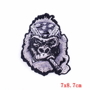Écusson brodé biker/punk thermocollant - vue 6