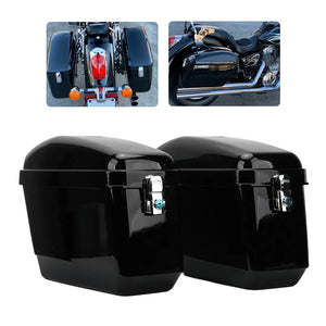 Sacoches Rigides Moto 45L Étanches avec Clés et Kit de Fixation - vue 4