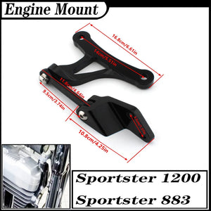 Lot de 3 supports moteur en aluminium - Harley-Davidson Sportster 883/1200 – photo 4/14