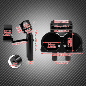 Risers avec support de compteurs pour Harley Road Glide - vue 5