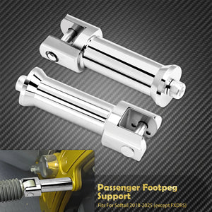 Supports de Repose-pieds Passager Arrière - Harley-Davidson Softail 2018 et plus – photo 8/8