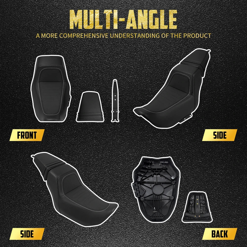 Selle Biplace (Two-Up) Conducteur/Passager - Harley-Davidson Nightster RH975 2022-2024 & Nightster Special RH975S 2023-2024 – photo 2/8