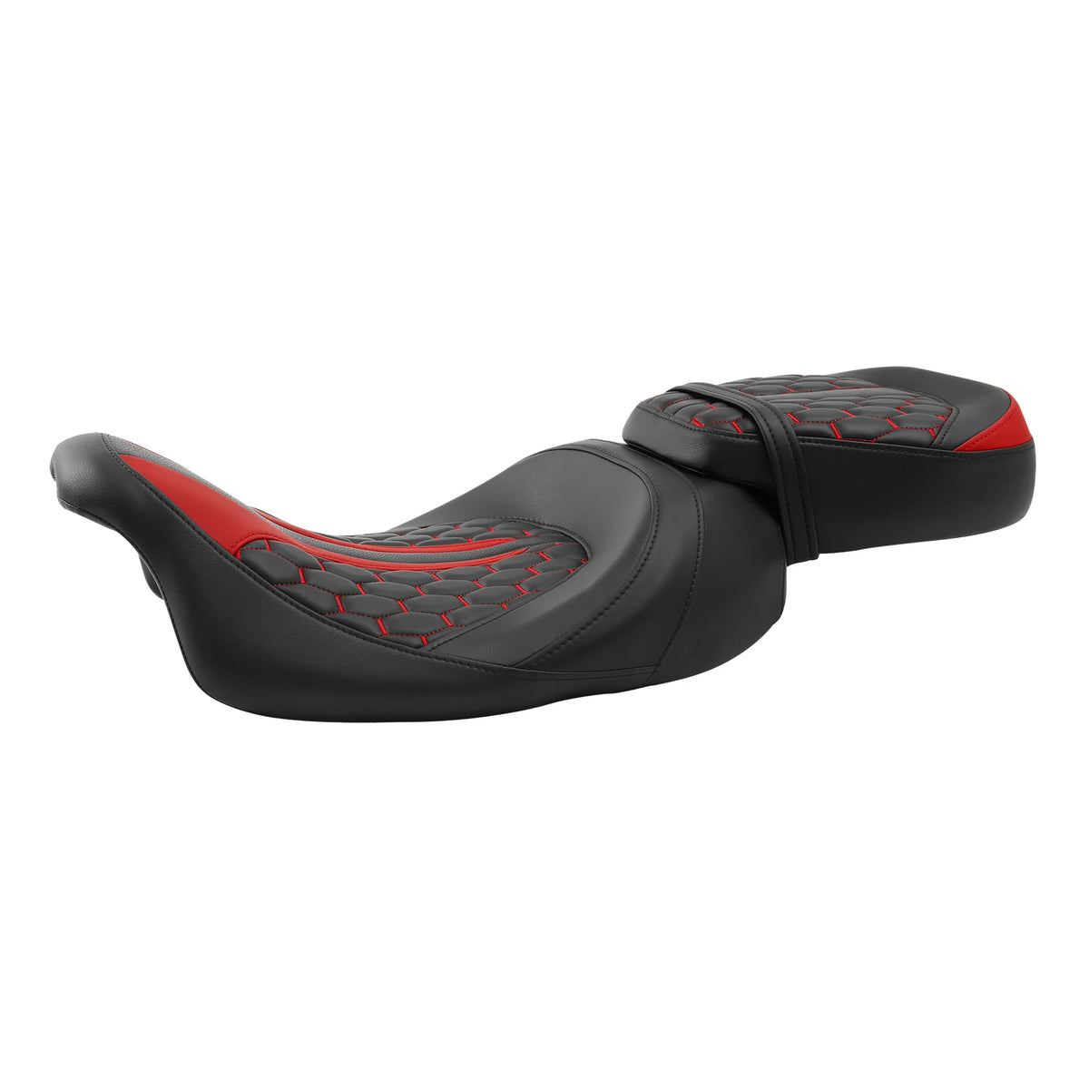 Selle conducteur-passager pour Harley-Davidson Touring (Street Glide, Road Glide, Road King)