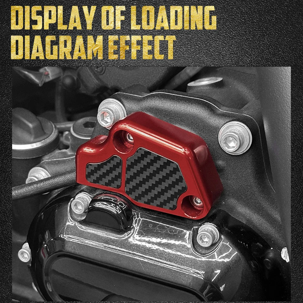 Cache de capteur de position de vitesse CNC - Harley Softail Low Rider, Street Bob 2025-2026, Touring Road King, Electra Glide 2023.5-2026 – photo 2/12