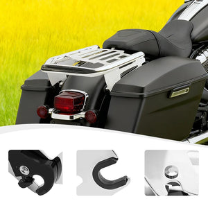 Porte-Bagages Chopper Chromé pour Harley-Davidson Touring - vue 4