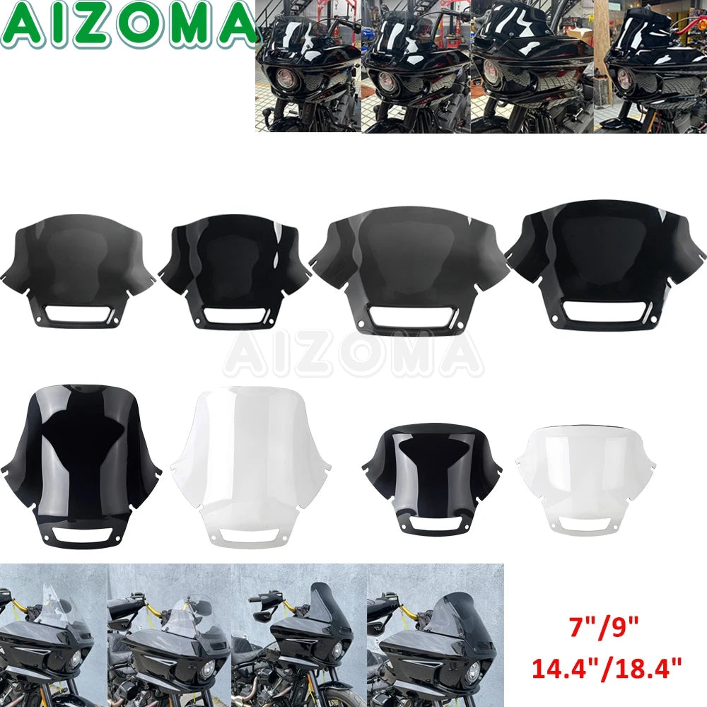 Pare-brise / bulle pour Harley-Davidson Softail Low Rider ST El Diablo FXRST 2022 2023 2024 2025 – photo 2/14