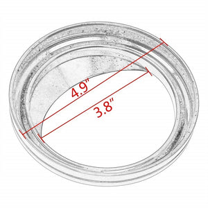 Visière de compteur 5 pouces pour Harley Softail - vue 4