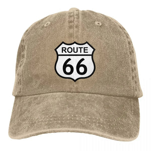 Casquette Route 66 effet vieilli - vue - vue 12