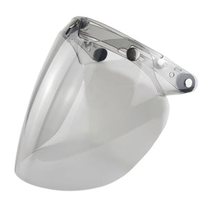 Visière Bulle Anti-UV Anti-Buée pour Casque Jet - Fixation 3 Boutons - vue 2