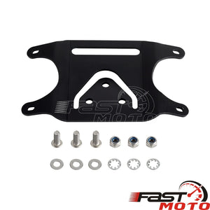 Support de relocalisation de plaque d'immatriculation courbé pour Harley Low Rider S/ST, Fat Boy, Softail - vue 8