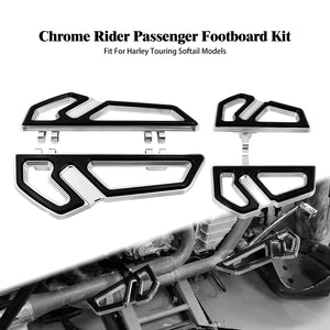 Repose-pieds Plancher Avant/Arrière Pilote et Passager - Harley-Davidson Touring, Softail FL 1986-2025 – photo 8/8
