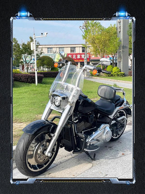 Pare-chocs avant en acier pour Harley-Davidson Softail - vue 6