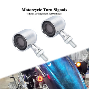 Clignotant LED arrière bullet filetage 10mm, feu stop et position, montage universel - vue 8