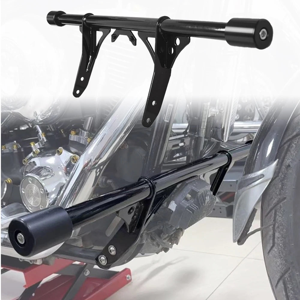 Pare-carter avant style Club pour Harley-Davidson Dyna (2006-2017, modèles mid-control)