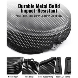 Kit de grilles maillées pour haut-parleurs de carénage avant Harley-Davidson Street Glide CVO et FLHX - vue 6